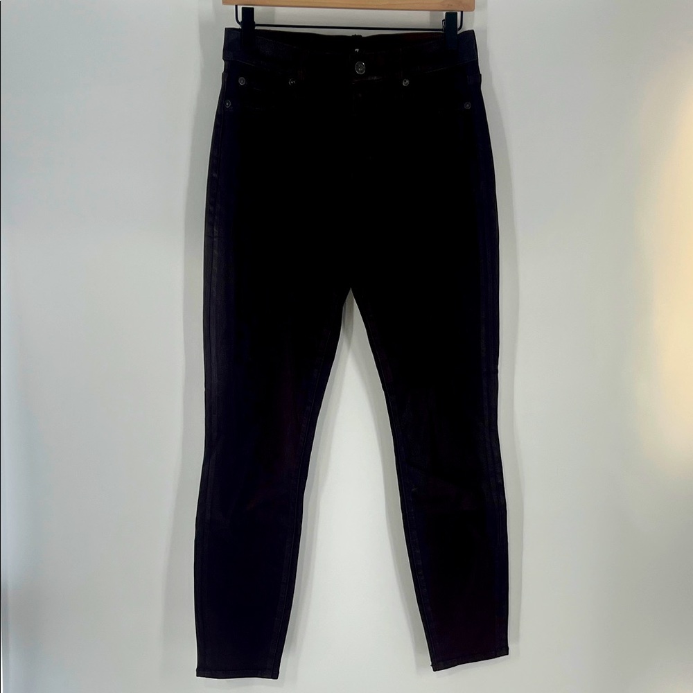 for all mankind Brown High Rise Pants Jeans Size 28 Gently Used
